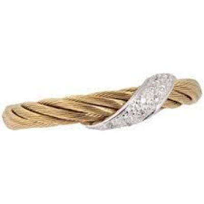 Charriol CLASSIQUE 02-37-S115-11 18K/SS/PVD DIA.0.05CT RING