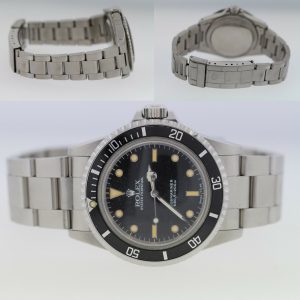 Rolex Submariner 5513 R Series Stainless Steel 40mm Men's Watch