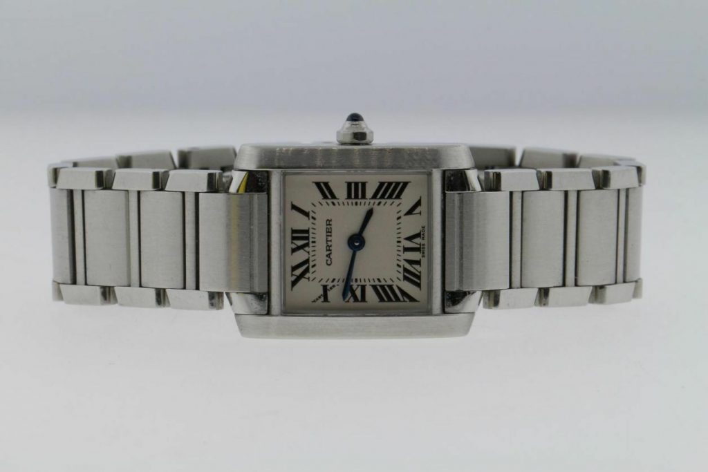 Custom replacement Stainless Steel metal watch strap for Cartier Tank Solo