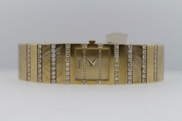 Piaget Polo 18K Gold & Diamond Quartz Women's 20mm Watch