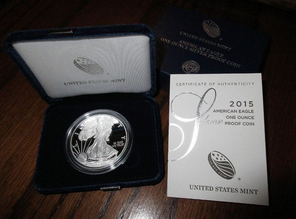 2018- 2015 W American Eagle One Ounce SILVER PROOF Coin West Point 1 Oz Box & CO 3 2018- 2015 W American Eagle One Ounce SILVER PROOF Coin West Point 1 Oz Box & CO