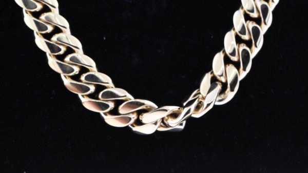 10K Yellow Gold Miami Cuban Link Chain 29 inch/335 grams/4mm thick