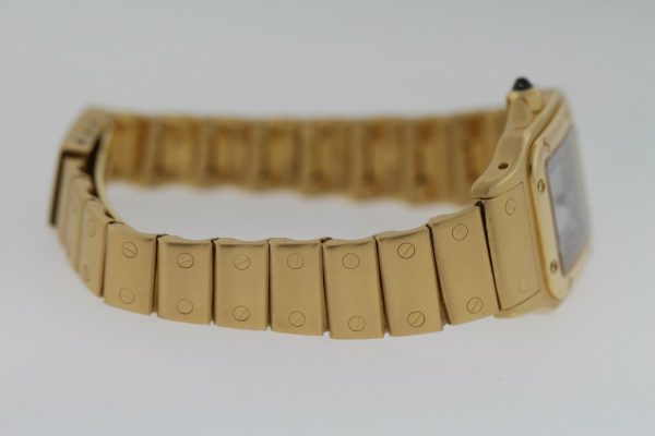 Cartier Santos 1453 Ladies' 18K Yellow Gold Watch 24mmx35mm