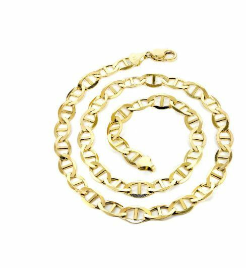 14kt Gold Gucci Link 22 Inch Chain 9 14kt Gold Gucci Link 22 Inch Chain 9.7MM