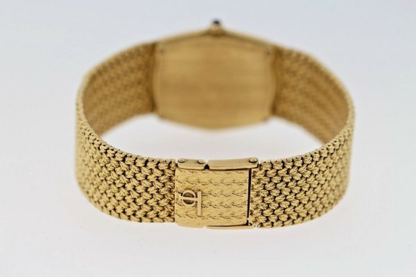 Baume & Mercier 18K Solid Yellow Gold 79.4 Grams Unisex Watch w/ Mesh Bracelet