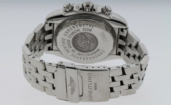 Breitling Evolution Chronomat A13356 43MM White Dial Men's Factory Diamond Watch