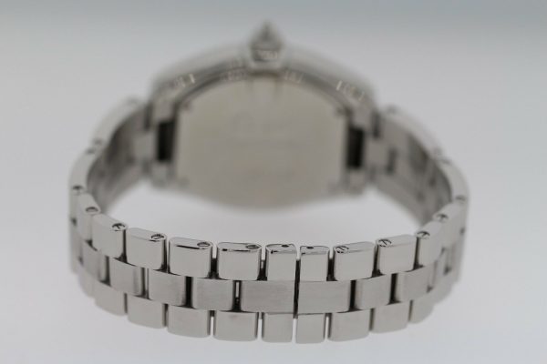 Cartier Roadster Stainless Steel Diamond Bezel 1ct Ladies' 35mmx37mm Watch