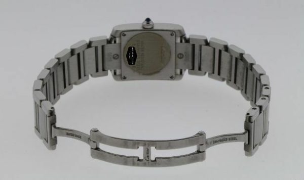 Cartier Tank Francaise Model 2384 Ladies' 20mm Quartz Stainless Steel Watch