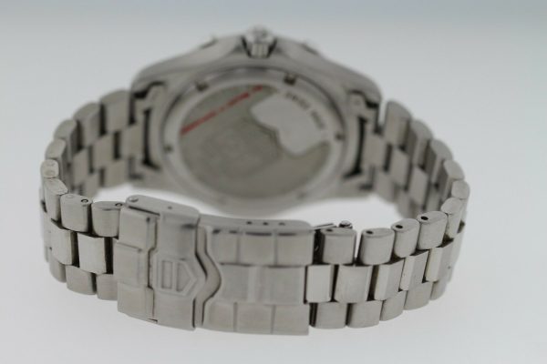 Tag Heuer 2000 WK1112-1 Classic Professional 37mm Watch Men's Silver Dial