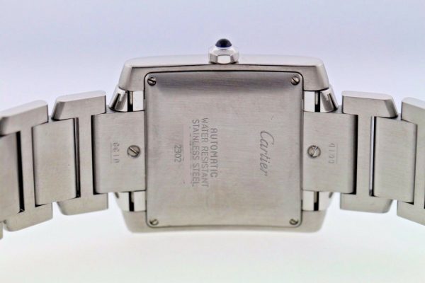 Cartier 2302 Tank Francaise Large 28x32mm Stainless Steel Automatic Unisex Watch
