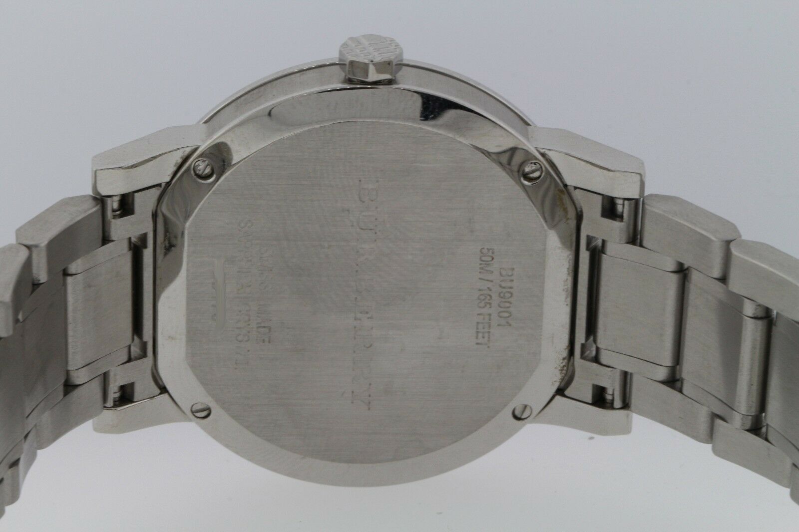 Burberry BU9001 Unisex Black Check Dial Stainless Steel 38mm Watch w/ Black Dial 13 Burberry BU9001 Unisex Black Check Dial Stainless Steel 38mm Watch w/ Black Dial