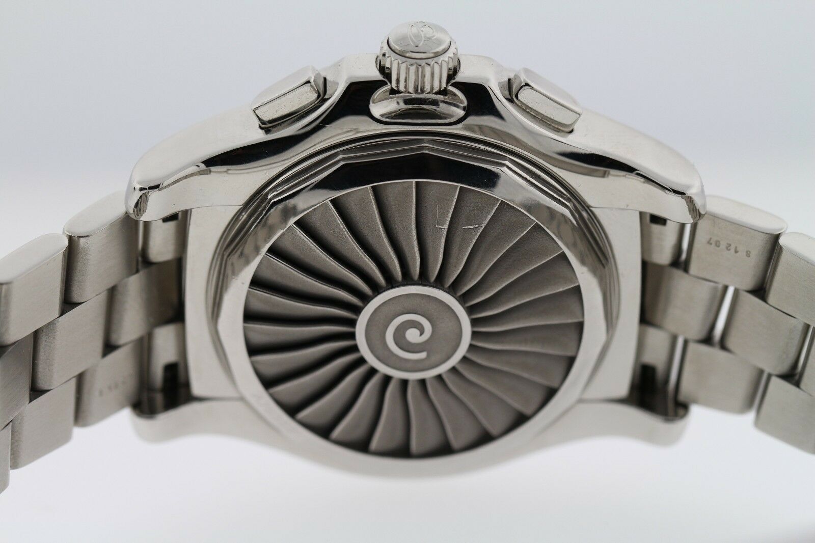 Breitling Airwolf Stainless Steel 44mm Men's Digital/Analog Watch A7836334/F551