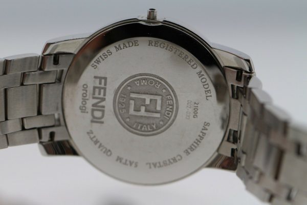Fendi Orologi Ladies' Stainless Steel Date Watch 2100G