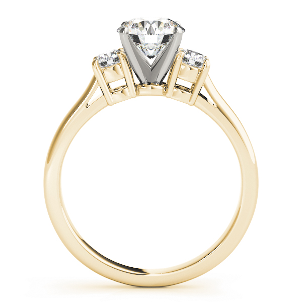 Giana Classic Diamond 3-Stone Engagement Ring
  (18k Yellow Gold)
