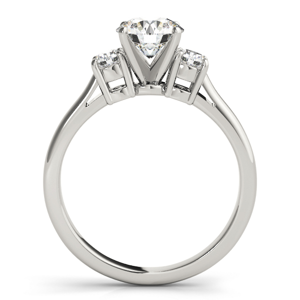 Giana Classic Diamond 3-Stone Engagement Ring
  (Platinum)