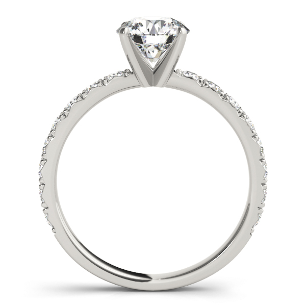Diana Diamond Solitaire ¾ Eternity Engagement Ring (Platinum)