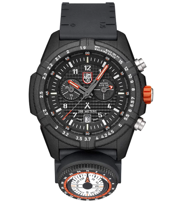 Luminox Limited Edition Bear Grylls 3782 Wrist Watch | Black/Orange